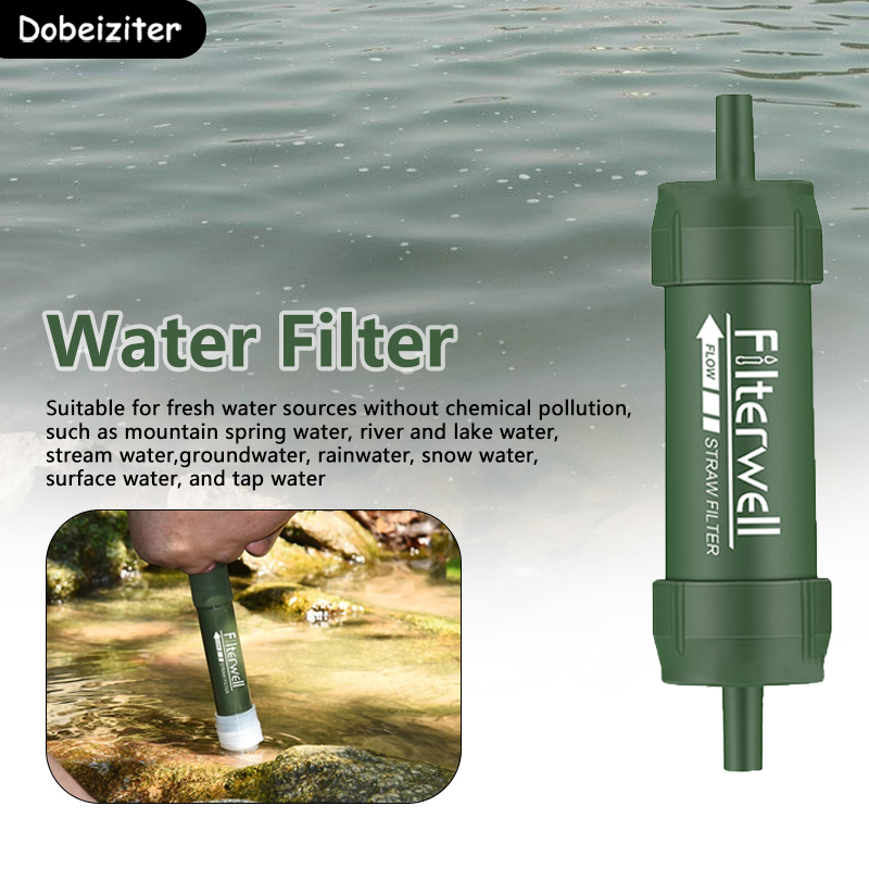 Mini Water Filter Straw Portab - đánh giá và giá Water Purification Straw