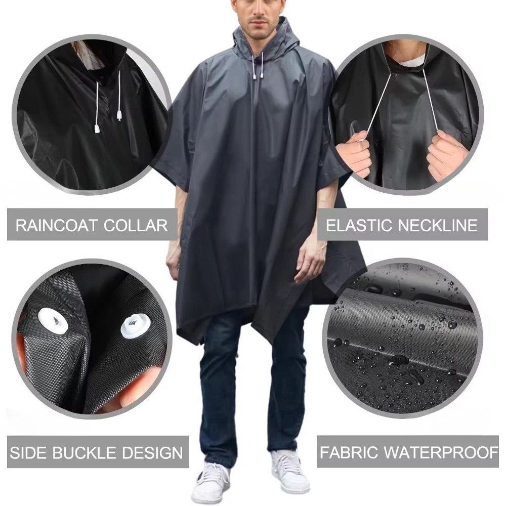 3 in 1 Waterproof Rain Poncho  - đánh giá và giá Emergency Poncho Rain